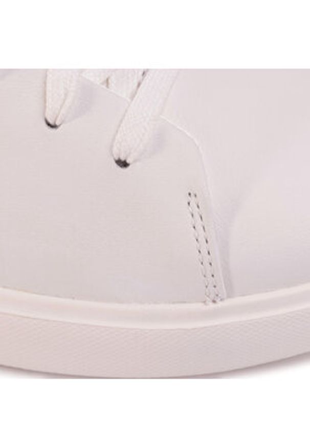 Clarks Sneakersy Un Costa Lace 261401647 Biały. Kolor: biały. Materiał: skóra