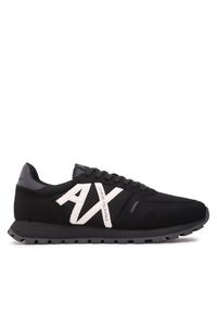 Armani Exchange Sneakersy XUX169 XV660 N814 Czarny. Kolor: czarny. Materiał: materiał
