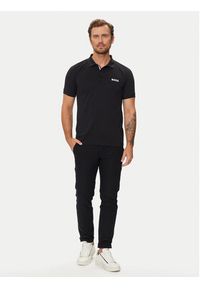 BOSS - Boss Polo Patteo MB 15 50519853 Czarny Slim Fit. Typ kołnierza: polo. Kolor: czarny. Materiał: syntetyk #3