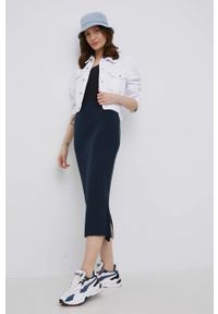 only - Only kurtka jeansowa damska kolor biały przejściowa. Kolor: biały. Materiał: jeans #3