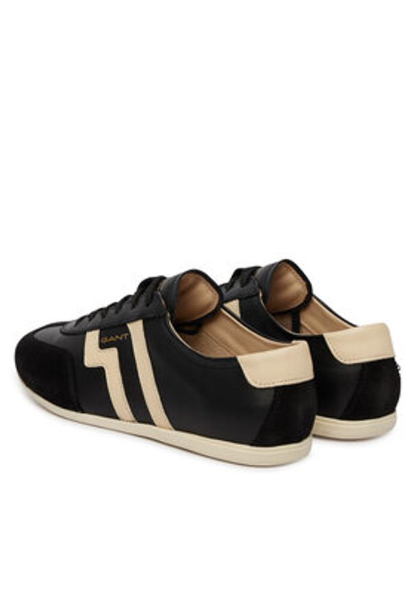 GANT - Gant Sneakersy 32531277 Czarny. Kolor: czarny. Materiał: skóra