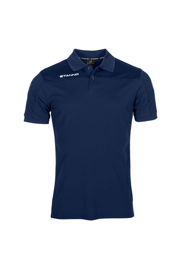 STANNO - Polo Stanno Pride. Typ kołnierza: polo. Kolor: niebieski, biały, wielokolorowy. Materiał: poliester. Styl: elegancki