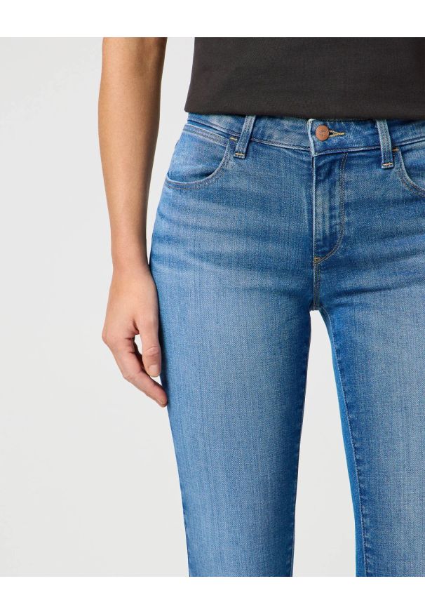 Wrangler - DAMSKIE SPODNIE WRANGLER SKINNY WHISPERING WAVES 112362298