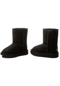 Ugg Śniegowce T Classic II 1017703T Czarny. Kolor: czarny. Materiał: skóra #5