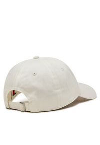 Tommy Jeans Czapka z daszkiem Tjw Modern Patch Cap AW0AW16117 Biały. Kolor: biały. Materiał: materiał