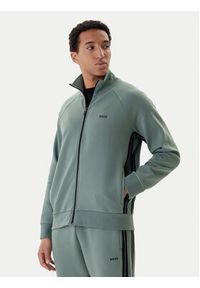 BOSS Dres 50543886 Zielony Regular Fit. Kolor: zielony. Materiał: bawełna #5