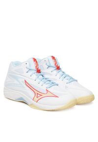 Mizuno Buty halowe Thunder Blade Z Mid V1GC2375 Biały. Kolor: biały. Materiał: skóra #6