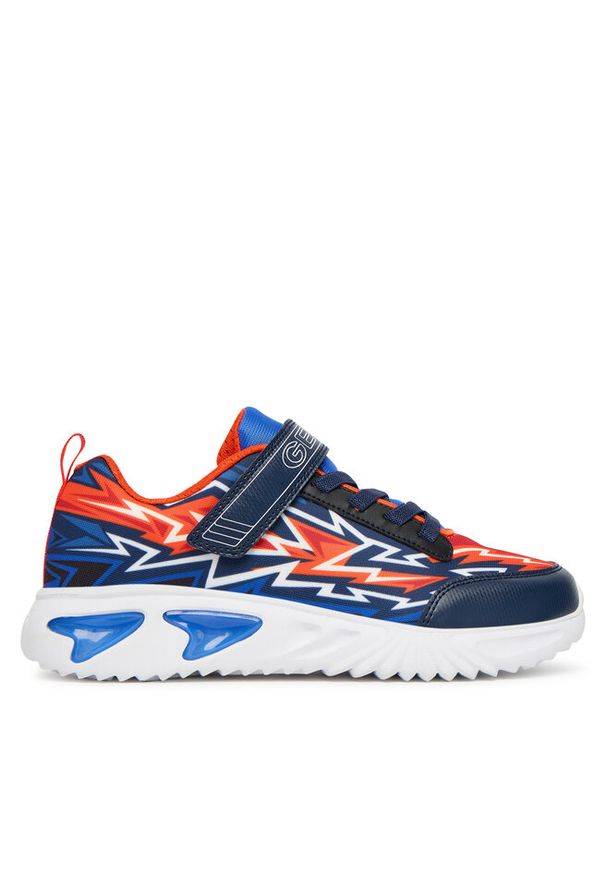 Sneakersy Geox. Kolor: niebieski