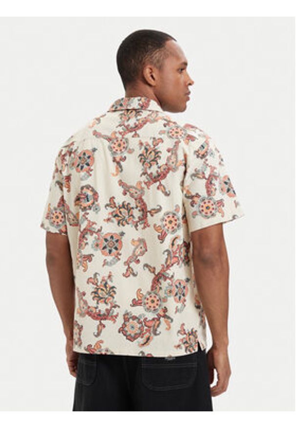 Billabong Koszula Vacay EBYWT03019 Beżowy Relaxed Fit. Kolor: beżowy. Materiał: wiskoza