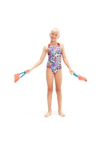 Strój kąpielowy dla dzieci Speedo Digital. Kolor: czerwony, niebieski, wielokolorowy. Materiał: poliester #1
