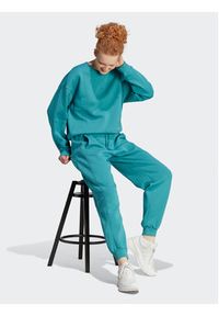 Adidas - adidas Spodnie dresowe ALL SZN Fleece IM0333 Niebieski Loose Fit. Kolor: niebieski. Materiał: bawełna #6