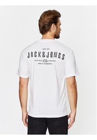 Jack & Jones - Jack&Jones T-Shirt 12235135 Biały Relaxed Fit. Kolor: biały. Materiał: bawełna #7
