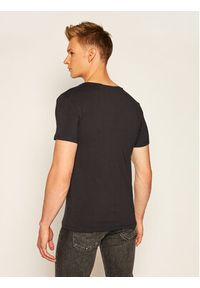 Guess T-Shirt U97M01 JR003 Czarny Slim Fit. Kolor: czarny. Materiał: bawełna #7