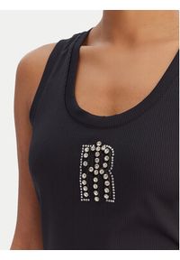 Fracomina Top FP26ST2003J42701 Czarny Slim Fit. Kolor: czarny. Materiał: syntetyk #5