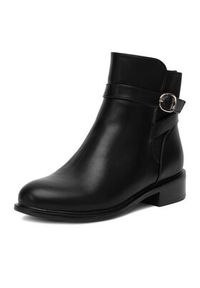 DeeZee Botki HX20207-287 Czarny. Kolor: czarny. Materiał: syntetyk, materiał