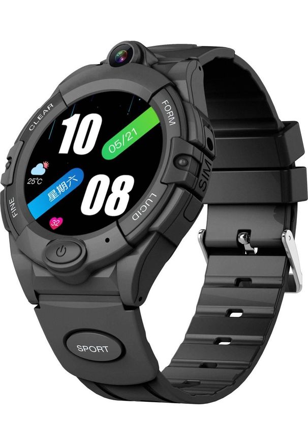 Smartwatch Bemi Sport Czarny. Rodzaj zegarka: smartwatch. Kolor: czarny. Styl: sportowy