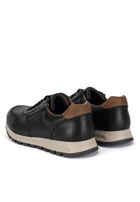 Rieker Sneakersy B0504-00 Czarny. Kolor: czarny. Materiał: skóra #5
