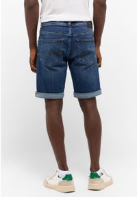Mustang - MĘSKIE SZORTY MUSTANG Chicago Shorts Z Denim Blue 1015691 5000 883. Materiał: denim #6