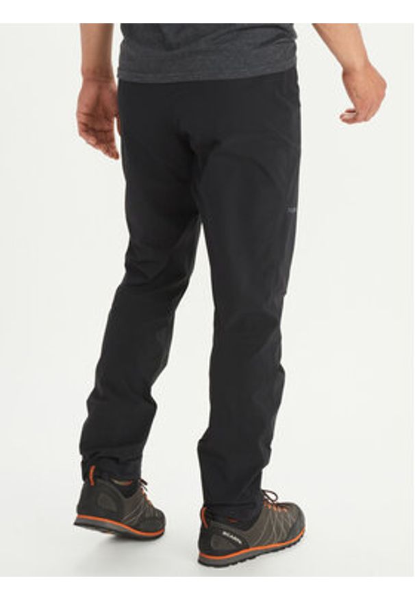 Marmot Spodnie outdoor Mountain Active Pant M12362 Czarny Regular Fit. Kolor: czarny. Materiał: syntetyk. Sport: outdoor