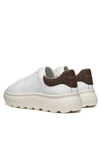Geox Sneakersy D Spherica Ec4.1 D45TCD 08504 C1224 Biały. Kolor: biały. Materiał: skóra #5