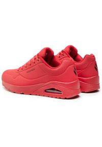 skechers - Skechers Sneakersy Uno Stand On Air 52458/RED Czerwony. Kolor: czerwony. Materiał: skóra #7