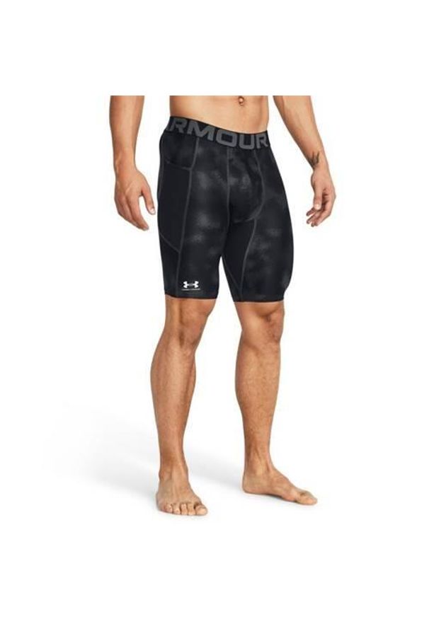 Spodenki treningowe męskie Under Armour 1383323001. Kolor: czarny. Materiał: materiał, syntetyk. Długość: krótkie
