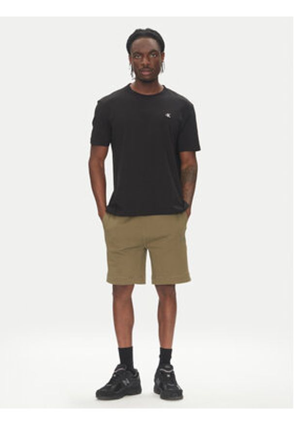 BOSS Szorty sportowe Sewalk 50511726 Zielony Regular Fit. Kolor: zielony. Materiał: bawełna. Styl: sportowy