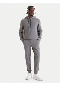 Hugo - HUGO Dres Dapodayote 50492581 Szary Relaxed Fit. Kolor: szary. Materiał: bawełna #1
