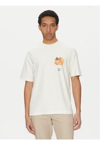 Hugo - HUGO T-Shirt Dartiee 50537576 Écru Oversize. Materiał: bawełna