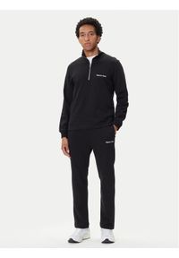 Jack & Jones - Jack&Jones Dres Norrebro 12291538 Czarny Relaxed Fit. Kolor: czarny. Materiał: bawełna