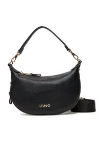 Liu Jo Torebka Ecs S Hobo AF5043 E0058 Czarny. Kolor: czarny. Materiał: skórzane #1