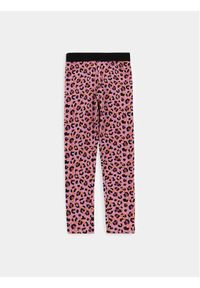 COCCODRILLO - Coccodrillo Legginsy WC4122104CEK Różowy Slim Fit. Kolor: różowy. Materiał: bawełna #1