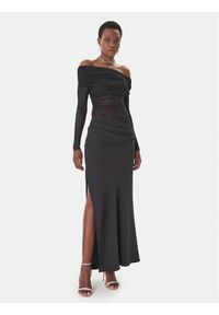 Eleh Sukienka wieczorowa SS260391 Czarny Slim Fit. Kolor: czarny. Materiał: syntetyk. Styl: wizytowy #1