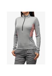 Bluza damska Berghaus MTN Guide LS HZ. Kolor: szary. Sezon: zima. Sport: narciarstwo #1