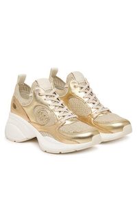 MICHAEL Michael Kors Sneakersy Zuma 43T6ZUFS1S Złoty. Kolor: złoty. Materiał: skóra #5