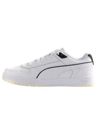 Puma - Niskie Buty Męskie RBD Game Z Krowiej Skóry. Kolor: biały. Materiał: skóra. Sport: turystyka piesza