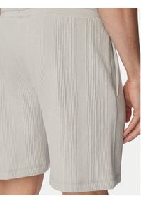 BOSS Szorty sportowe Structure 50540581 Szary Regular Fit. Kolor: szary. Materiał: bawełna. Styl: sportowy #2
