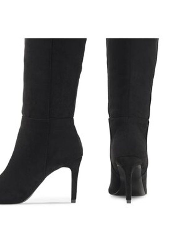 Jenny Fairy Kozaki LINDSEY WYL3532-1 Czarny. Kolor: czarny. Materiał: materiał