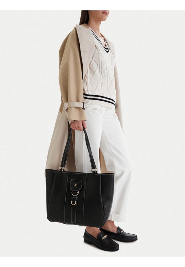 Beverly Hills Polo Club Torebka CEO-BHPC-C-025-09 Czarny. Kolor: czarny