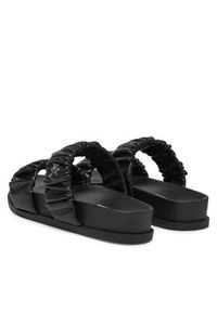 Armani Exchange Klapki XDP062 XV926 00002 Czarny. Kolor: czarny. Materiał: skóra #5