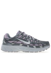 Buty młodzieżowe Nike P-6000 HV5064-500 - szaro-fioletowe. Kolor: szary, wielokolorowy, fioletowy. Materiał: materiał, syntetyk, guma, skóra. Szerokość cholewki: normalna #1