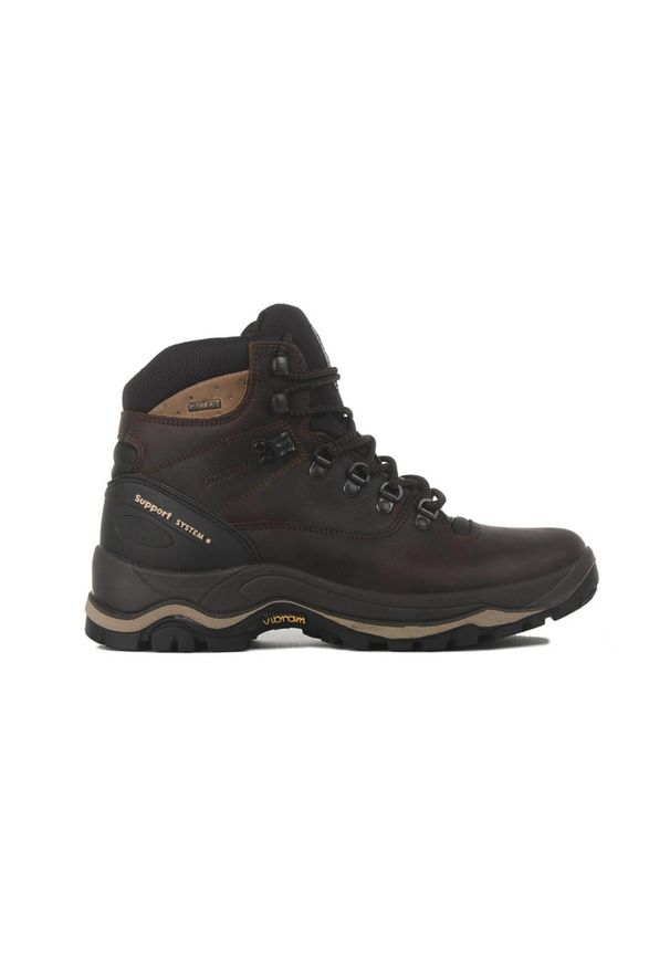 Buty trekkingowe męskie Grisport Marrone Dakar. Kolor: niebieski. Materiał: tkanina, skóra, materiał, syntetyk