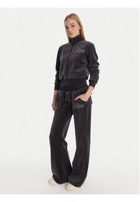 Guess Spodnie dresowe W6RB32 KCUF1 Granatowy Regular Fit. Kolor: niebieski. Materiał: bawełna #4