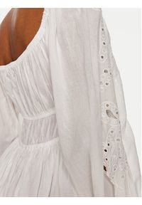 Pinko Sukienka letnia Fandango 103731 A1XP Biały Regular Fit. Kolor: biały. Materiał: bawełna. Sezon: lato #8
