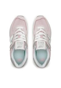 New Balance Sneakersy WL574ZSE Różowy. Kolor: różowy. Materiał: zamsz, skóra. Model: New Balance 574 #2