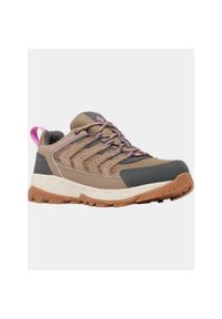 columbia - Buty turystyczne damskie Columbia Strata Trail Low Wp. Kolor: brązowy. Styl: sportowy