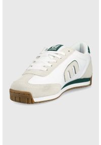 Etnies sneakersy kolor biały. Nosek buta: okrągły. Zapięcie: sznurówki. Kolor: biały. Materiał: guma #2