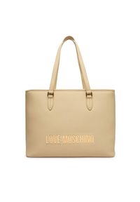 Love Moschino - Torebka LOVE MOSCHINO. Kolor: beżowy #1