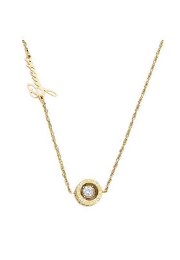 Guess Naszyjnik JUBN01 459JW Złoty. Materiał: złote. Kolor: złoty