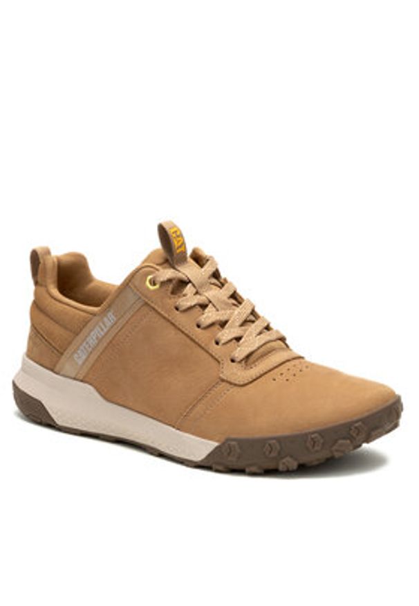 CATerpillar Sneakersy Hex Ready Low P726017 Brązowy. Kolor: brązowy. Materiał: nubuk, skóra